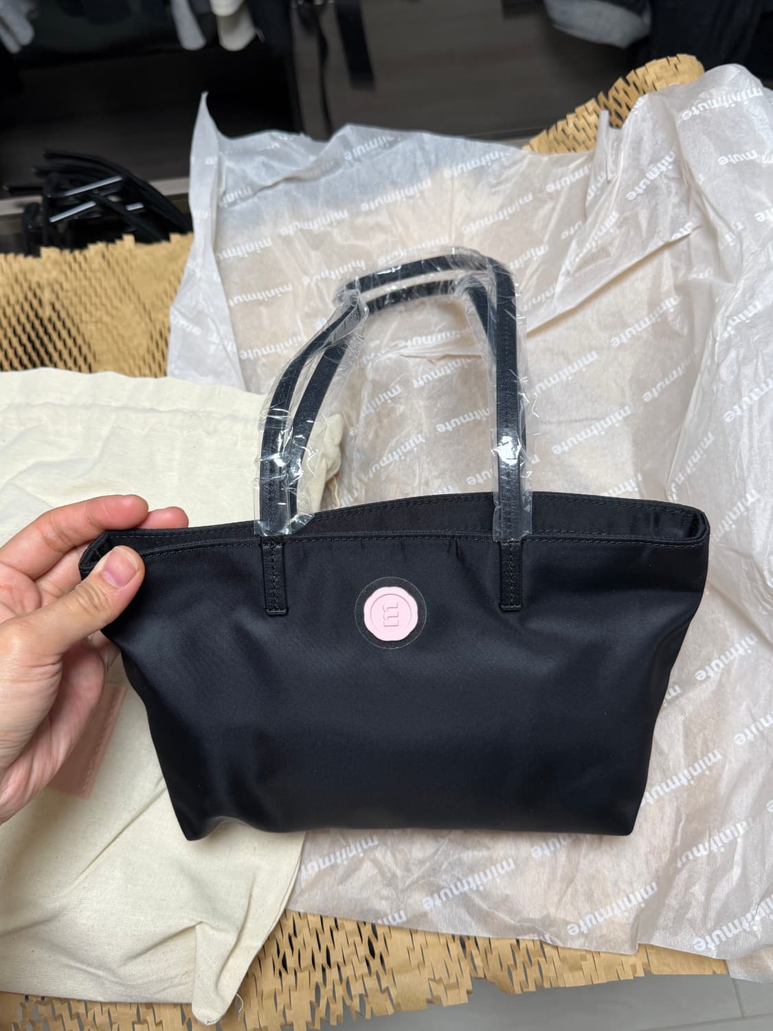 미닛뮤트 일본 클로숄더 요자쿠라 블랙 ( 바로택배가능) 상품이미지4