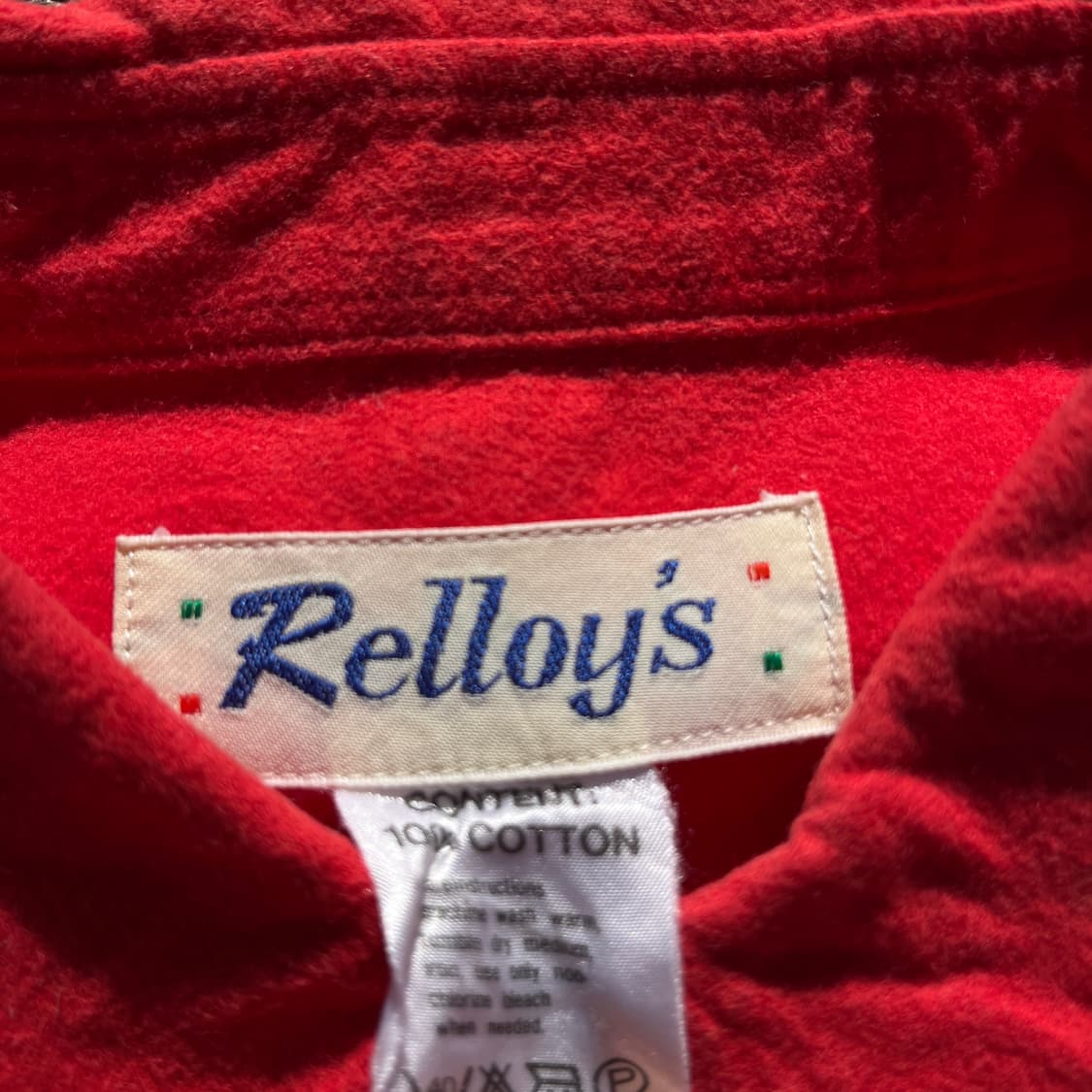 80s Rello.s 프렌치 빈티지 셔츠 (실측확인) 상품이미지3