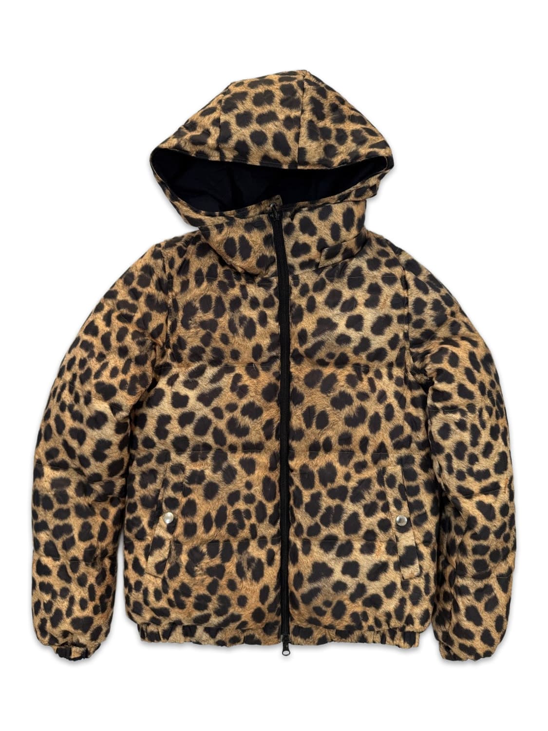 빈티지 X-girl 블랙 호피 패딩 상품이미지9