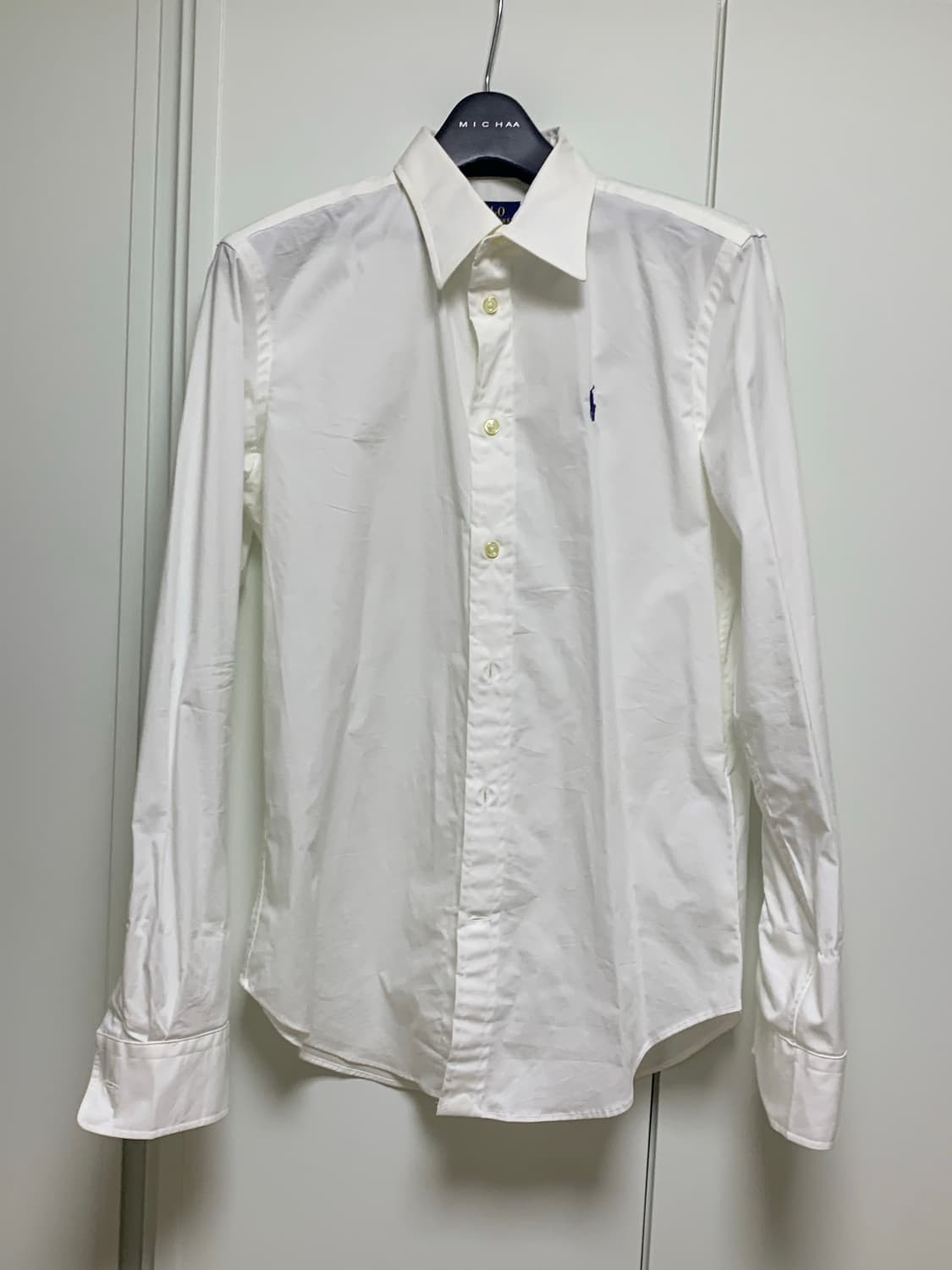 폴로 랄프로렌 여성 포플린 셔츠 클래식핏 화이트 4 상품이미지1