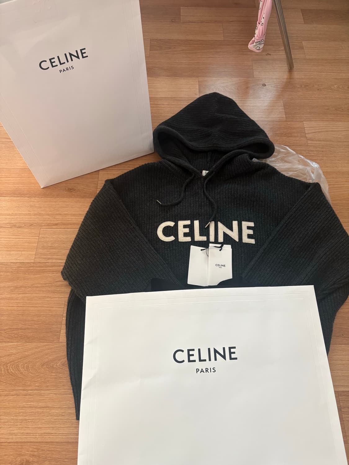 셀린느 리브드 후드 상품이미지1