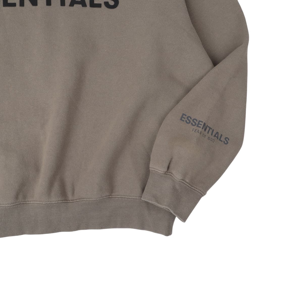에센셜 카키 엠브로이드 스웻셔츠 상품이미지3