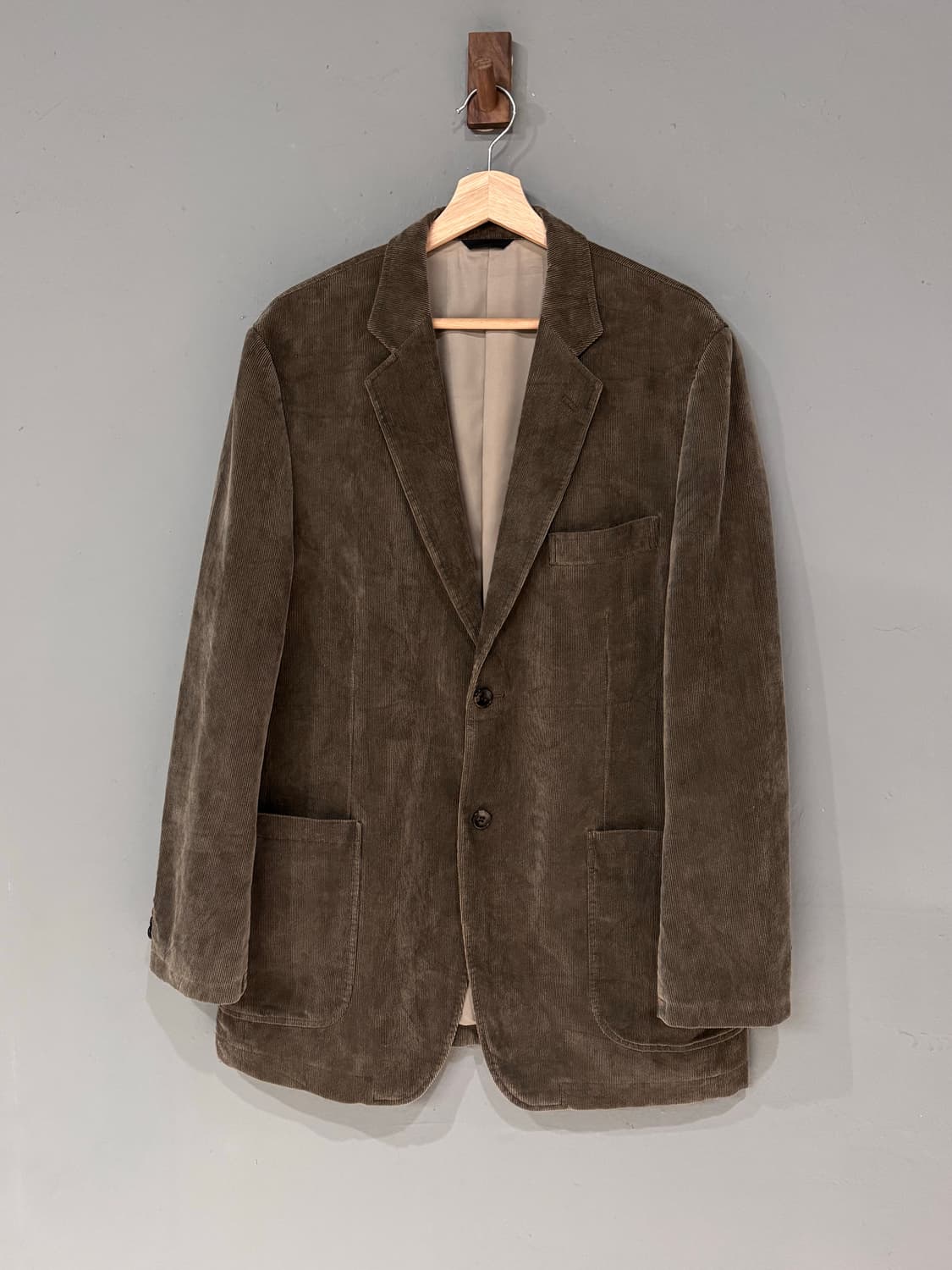 히로코코시노 옴므 2B 코듀로이 블레이저  상품이미지1