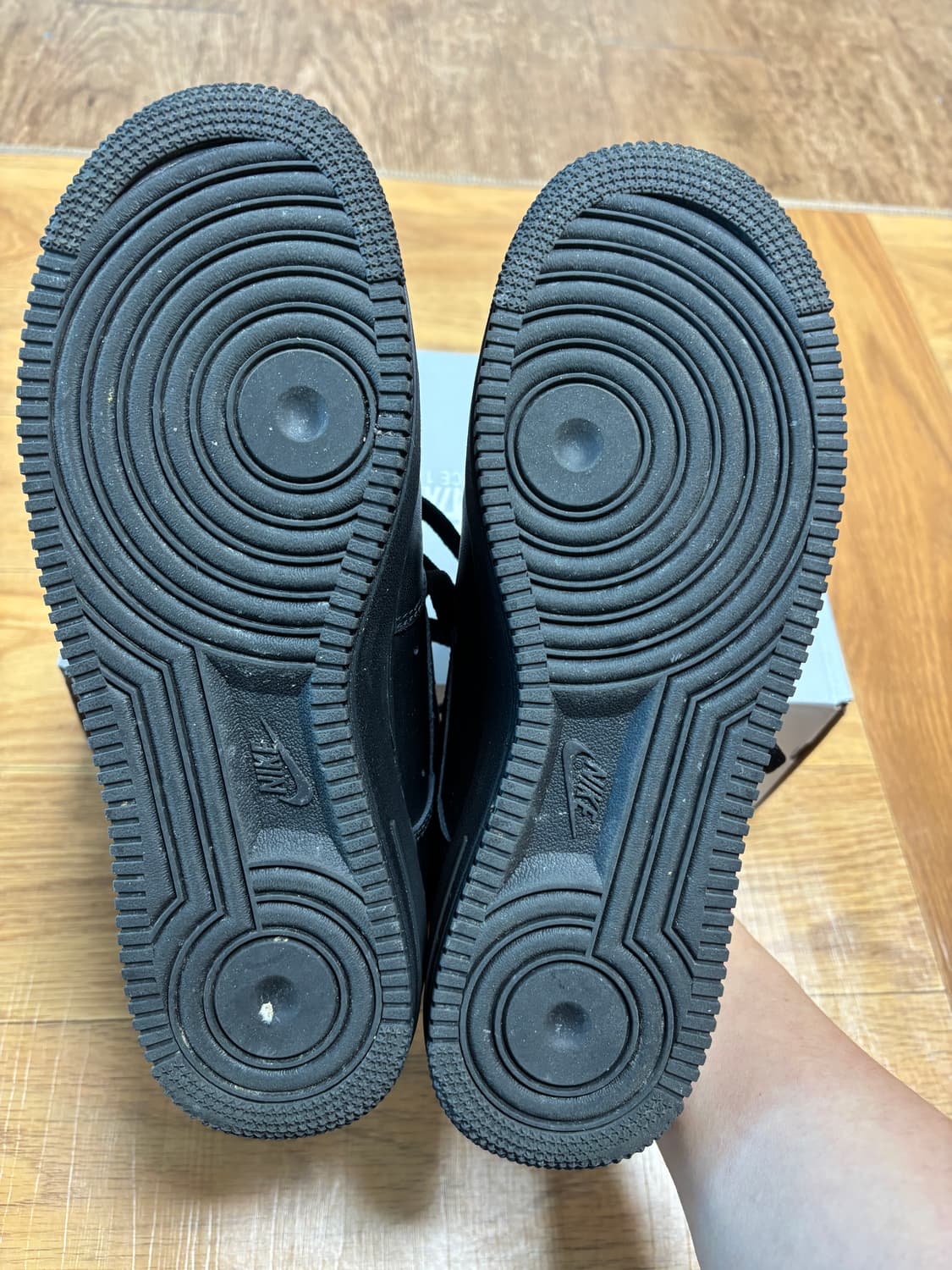 나이키 에어포스 블랙 265 상품이미지6