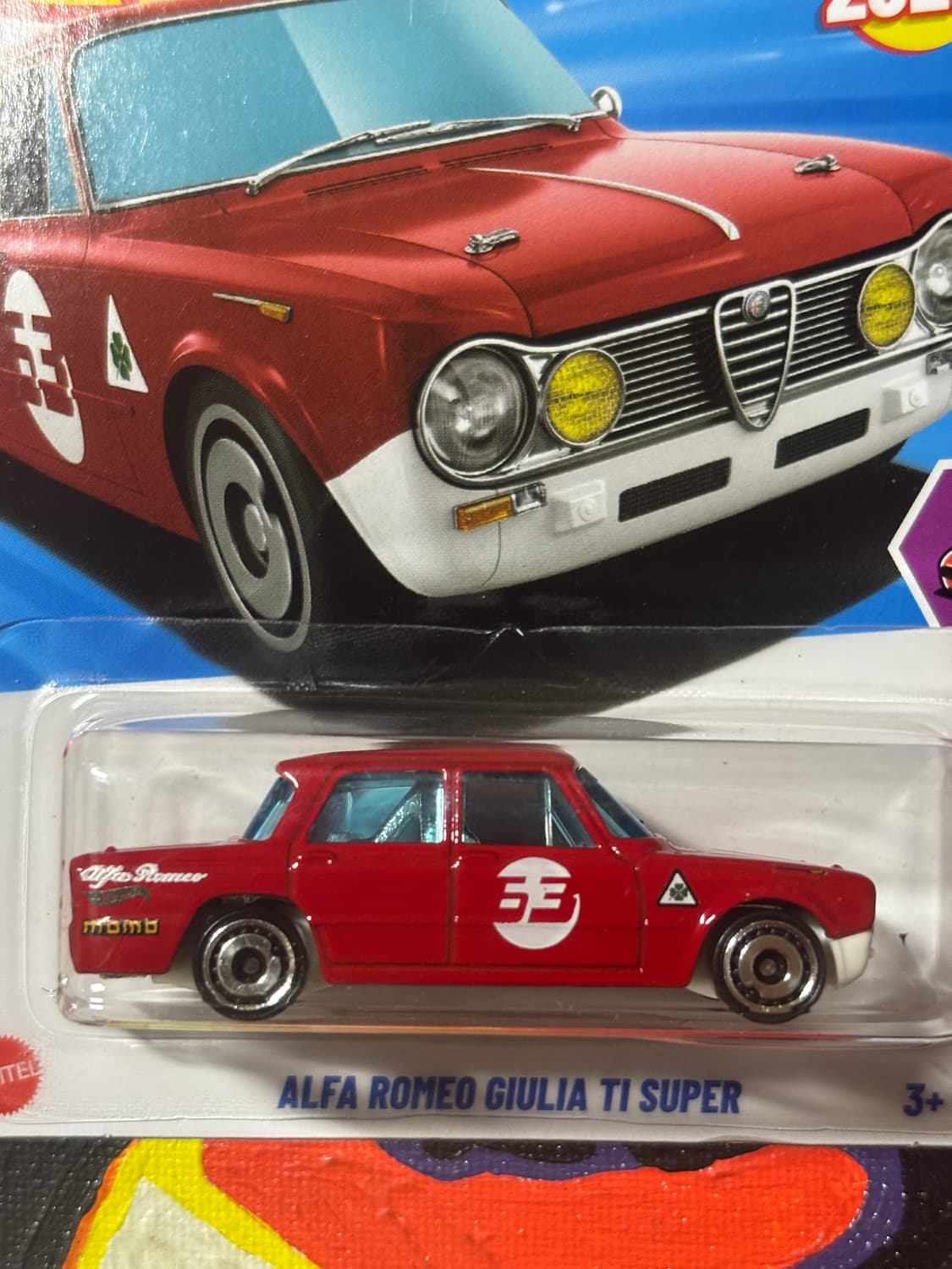 미개봉) 알파 로메오 줄리아 슈퍼 다이캐스트 핫휠 인테리어 소품 상품이미지6