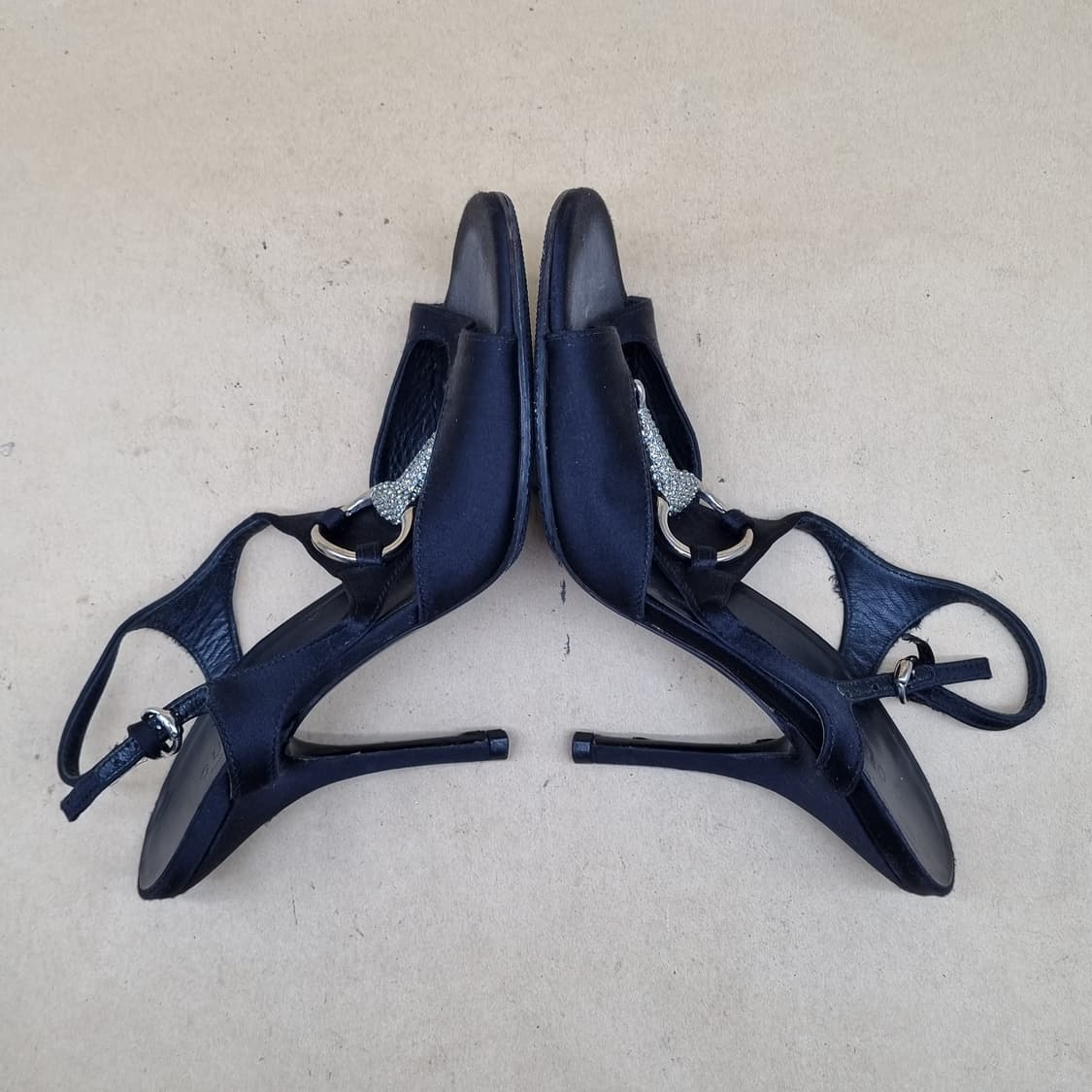 구찌 힐샌들35 220 굽11 상품이미지5