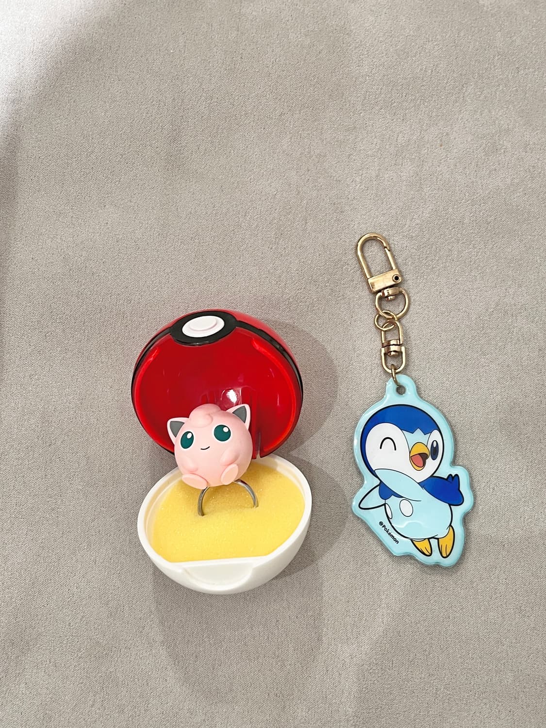 포켓몬 링코레 푸린 반지 그리고 펭돌이 키링 상품이미지2