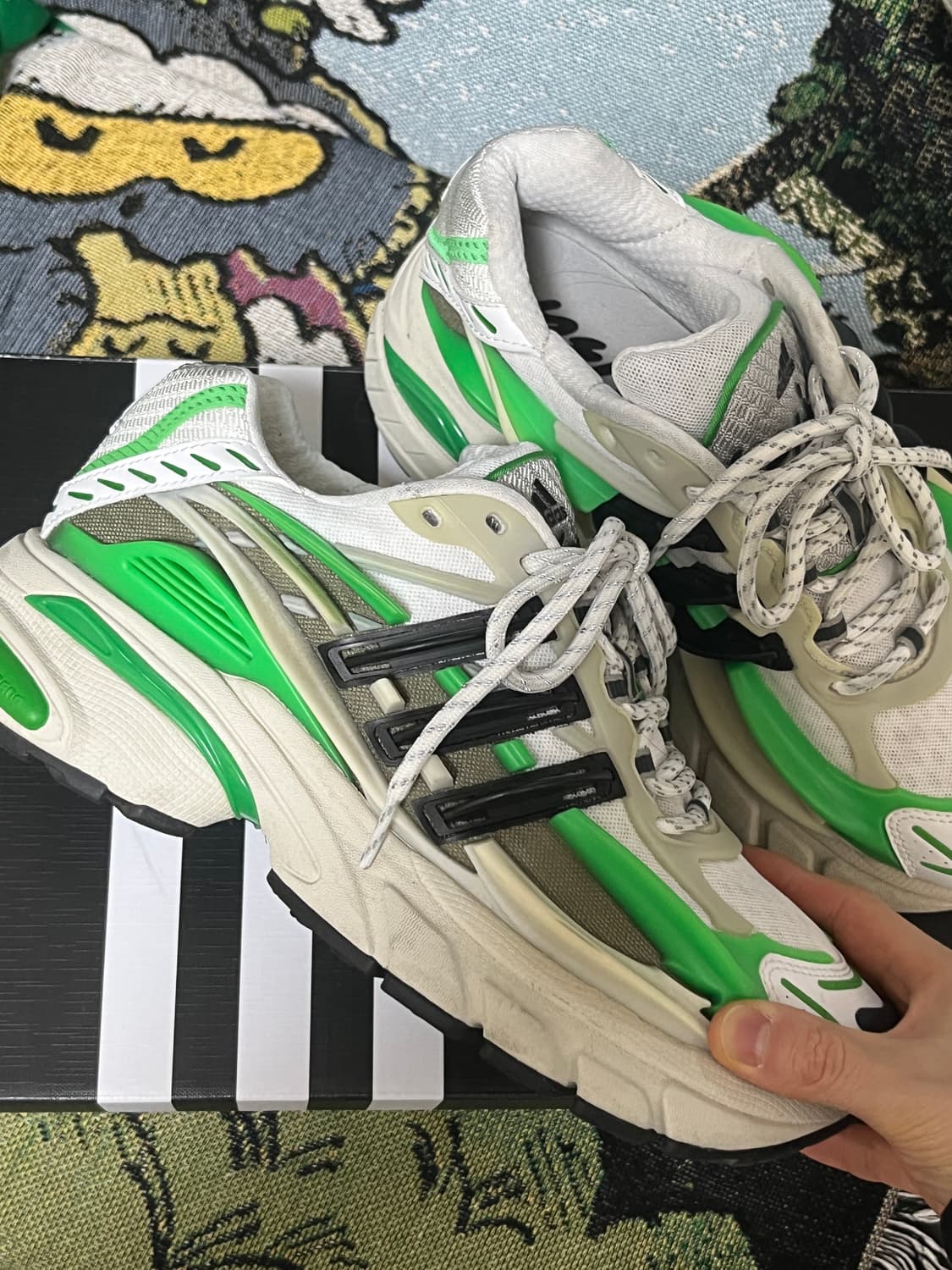 아디다스 퍼렐 아디스타 젤리피쉬 그린 255 상품이미지1