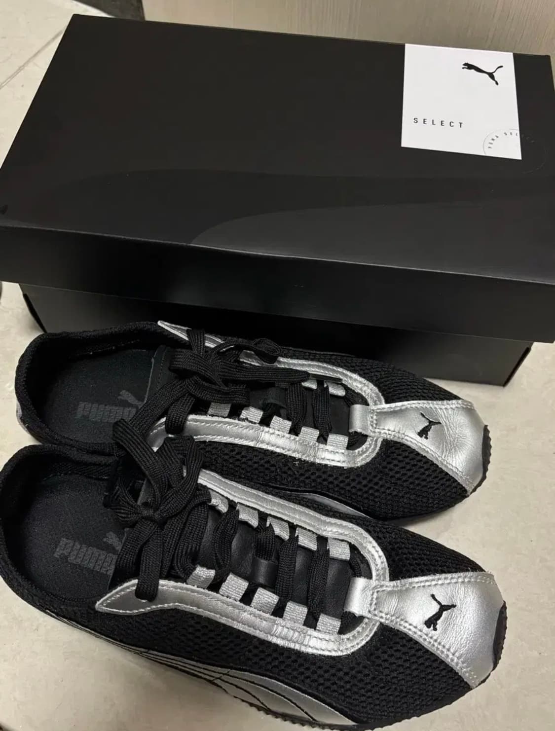 푸마 h-street OG 블랙 실버 250 상품이미지1