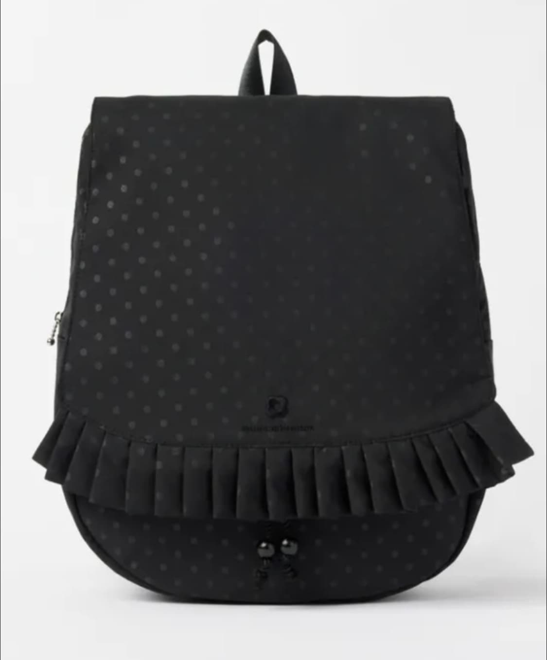 수뭄보눔 Dot pleats backpack large [Black] 상품이미지1