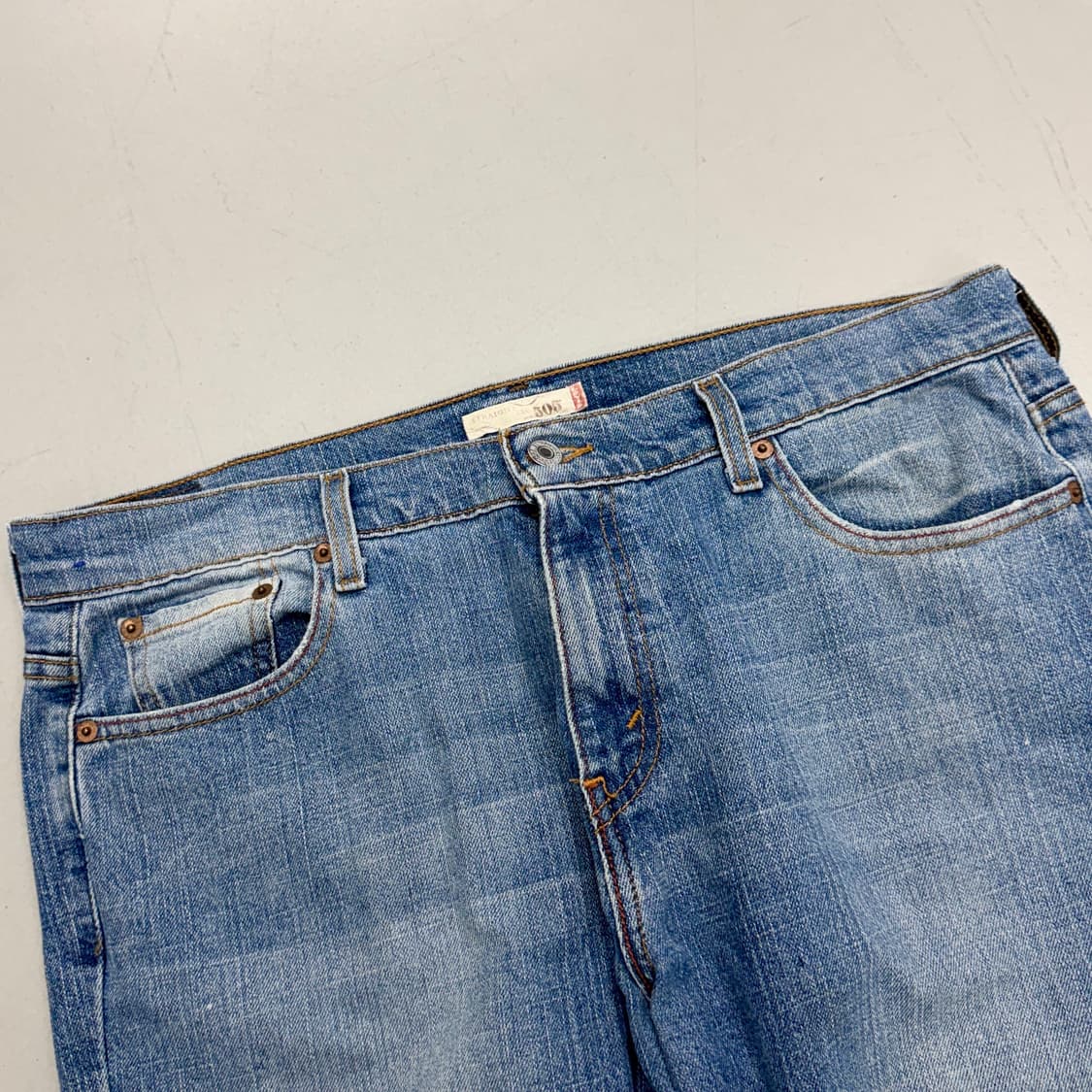 리바이스 00s 505 스트레이트 워싱 데님팬츠 상품이미지4