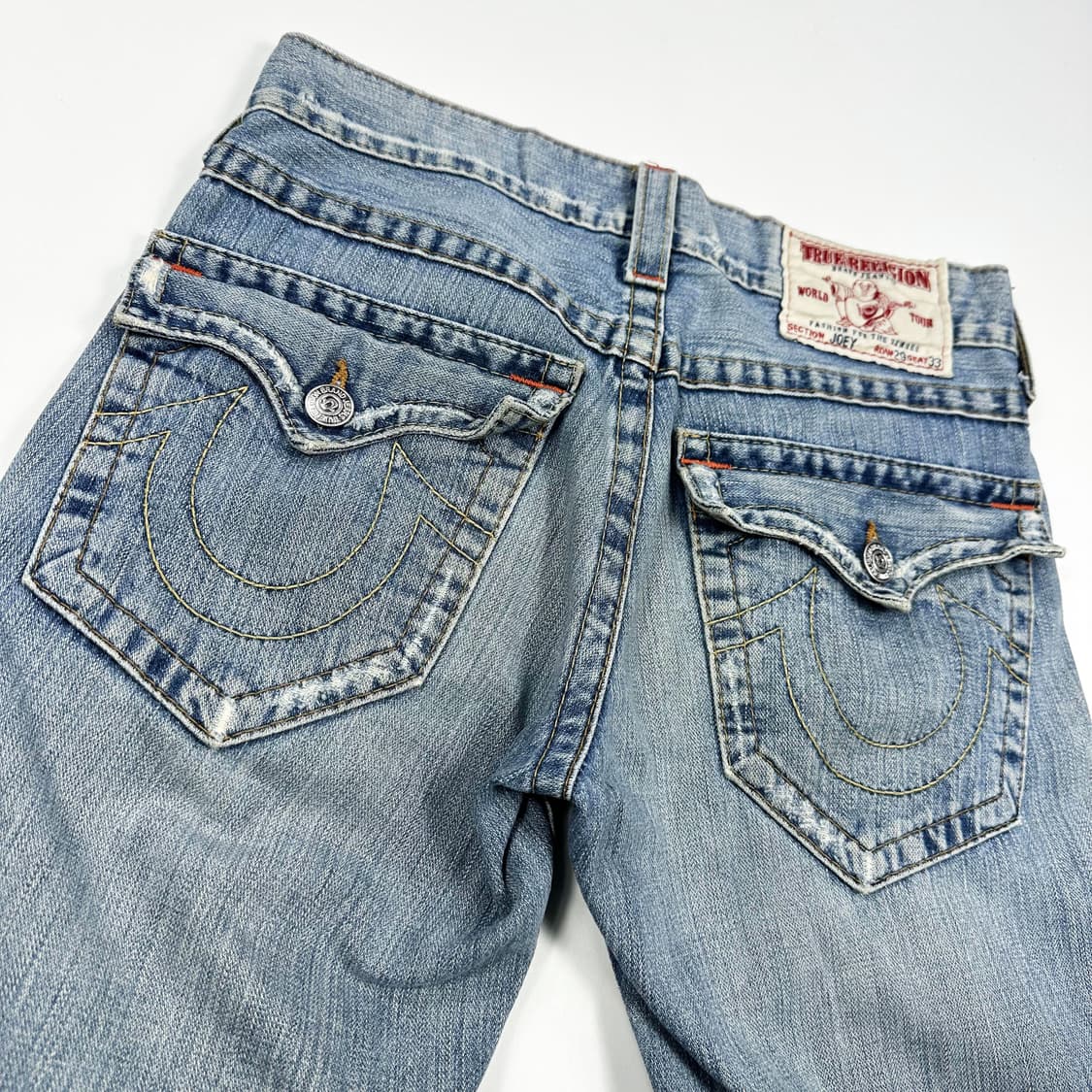 32 트루릴리전 USA 오리지널 레귤러 부츠컷 데님팬츠 상품이미지4