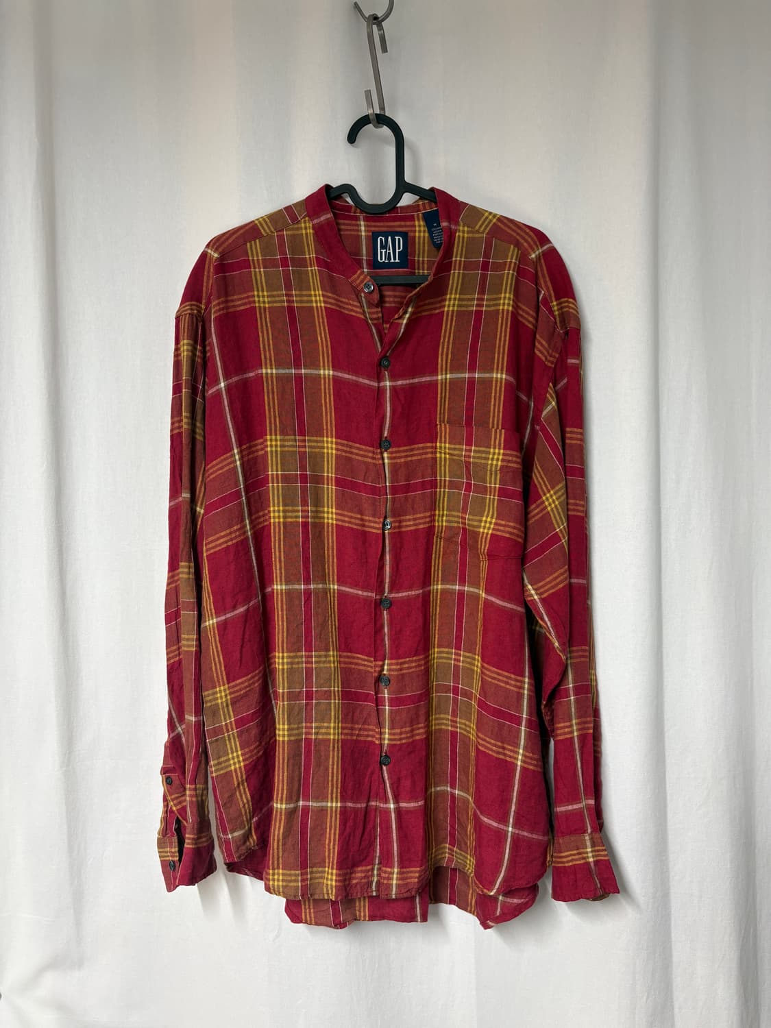 90's Gap 블루라벨 린넨 셔츠 상품이미지1