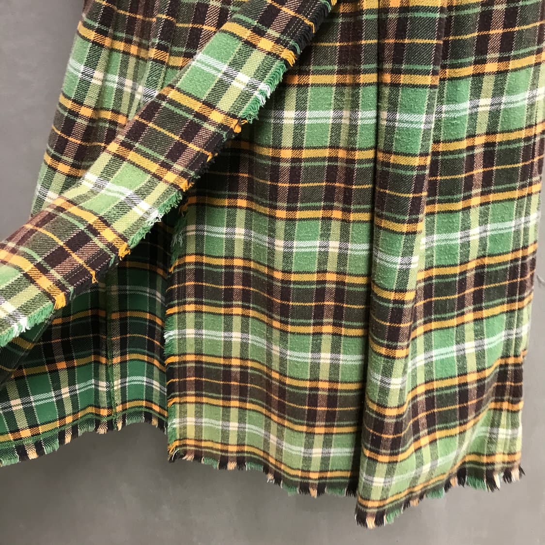 R13 알써틴 체크 스커트 XS(W) 상품이미지5