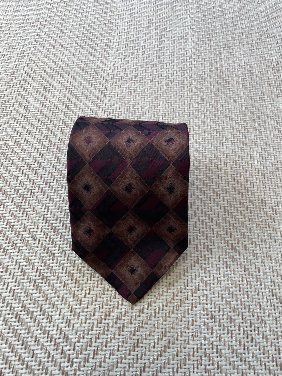 안셀모 밀라노 다이아 패턴 넥타이 J03756 상품이미지1