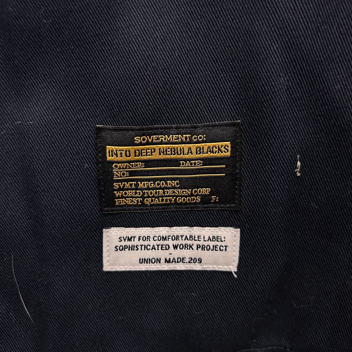 소버먼트 S 로고 코튼 래글런 카라 코치자켓 상품이미지4