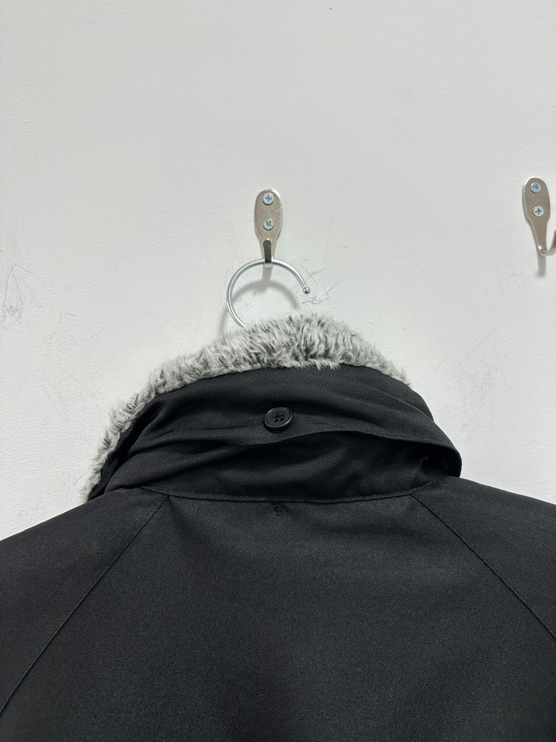 Howaitourufu gray fur bomber jacket 상품이미지9