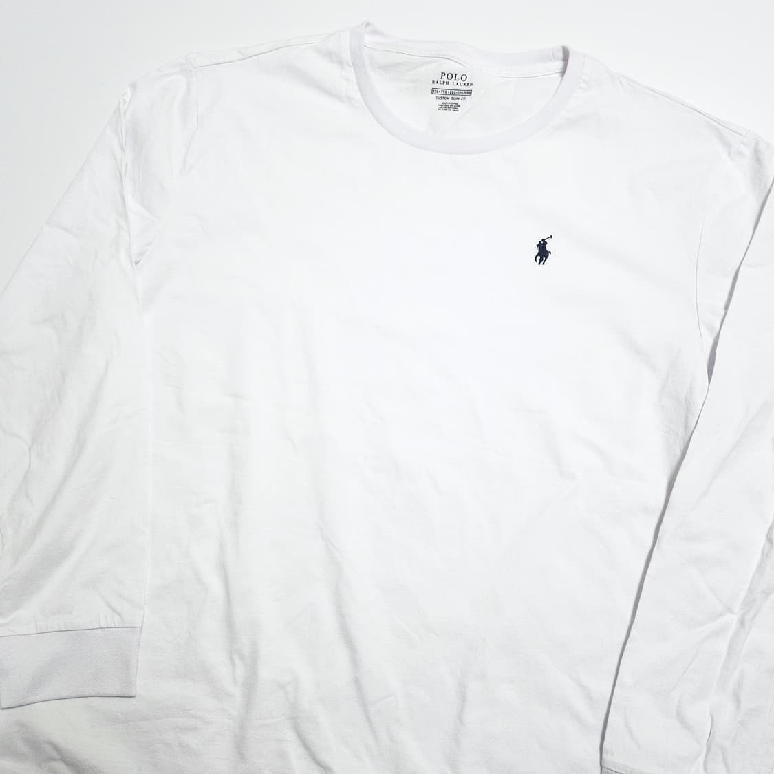 폴로 랄프로렌 롱슬리브 긴팔 티셔츠 화이트 상품이미지2