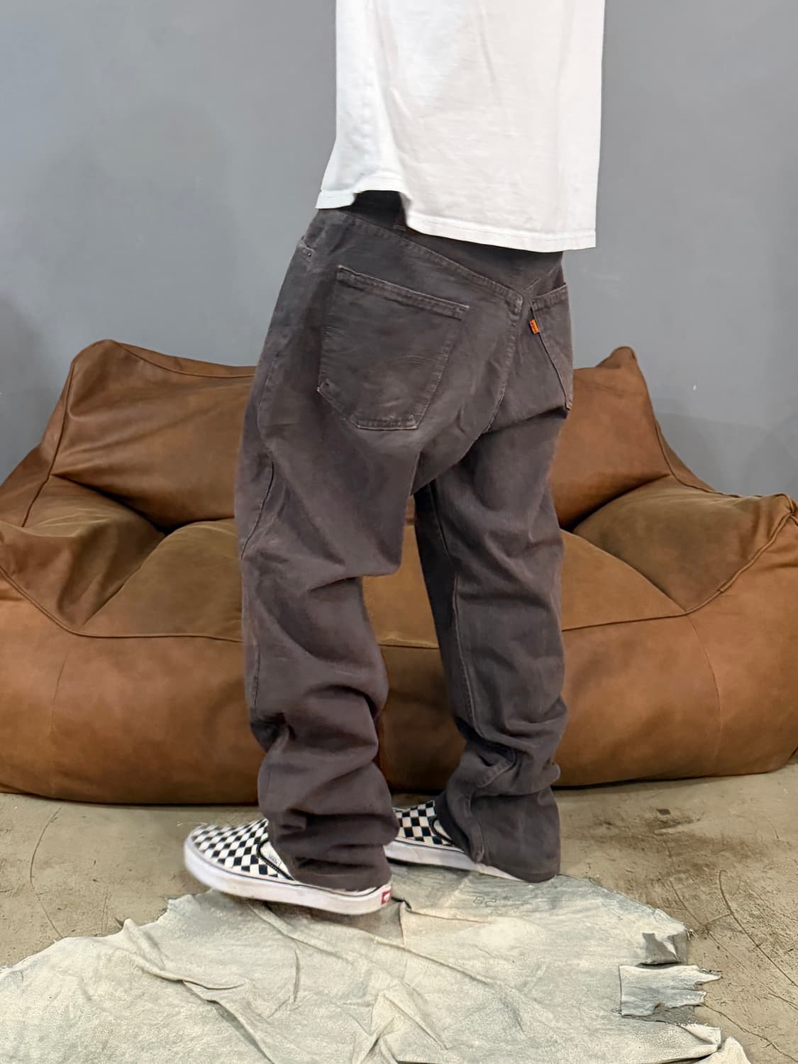90‘s MADE IN USA 🇺🇸 리바이스 565 루즈핏 오렌지탭 상품이미지2