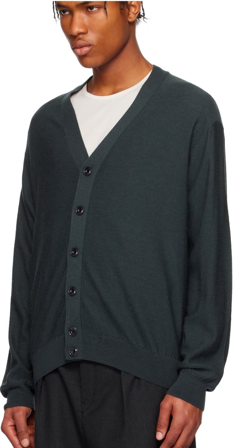 [M] 르메르 25SS 릴렉스드 트위스티드 가디건 - 카본 상품이미지4