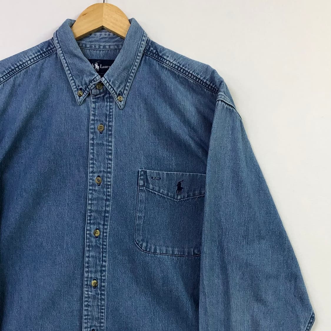 XL 폴로 데님 셔츠 상품이미지1