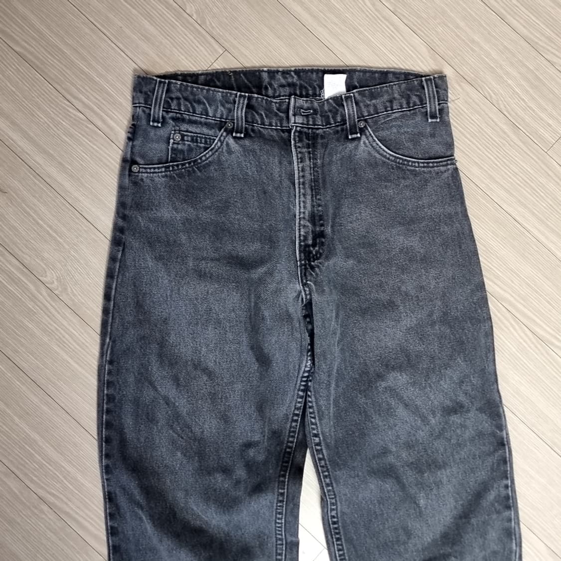 80-90년대 리바이스usa 미제 550 블랙진(32*32)$ 상품이미지2