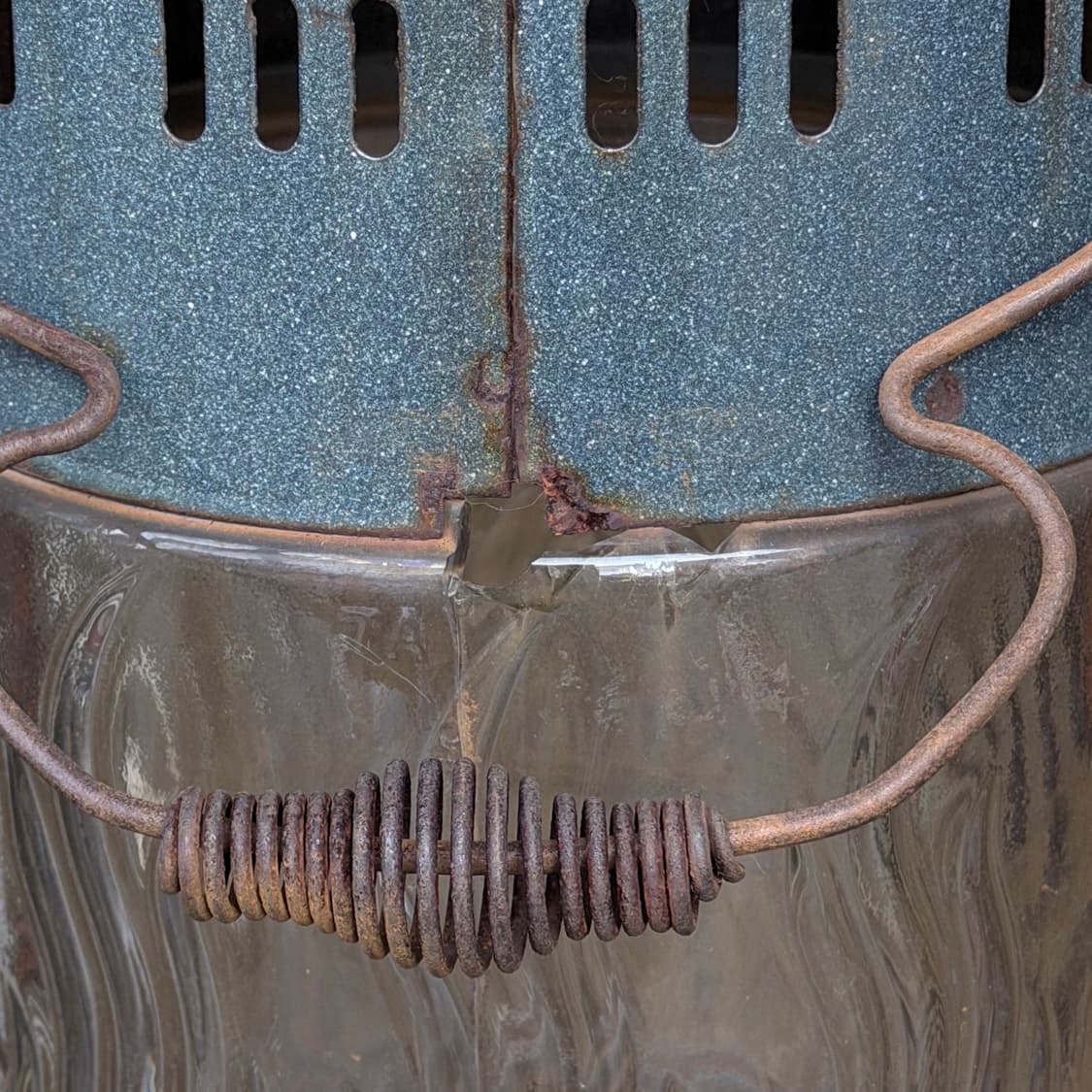 1910s 빈티지 소품 퍼펙션 법랑 스토브 히터 상품이미지9