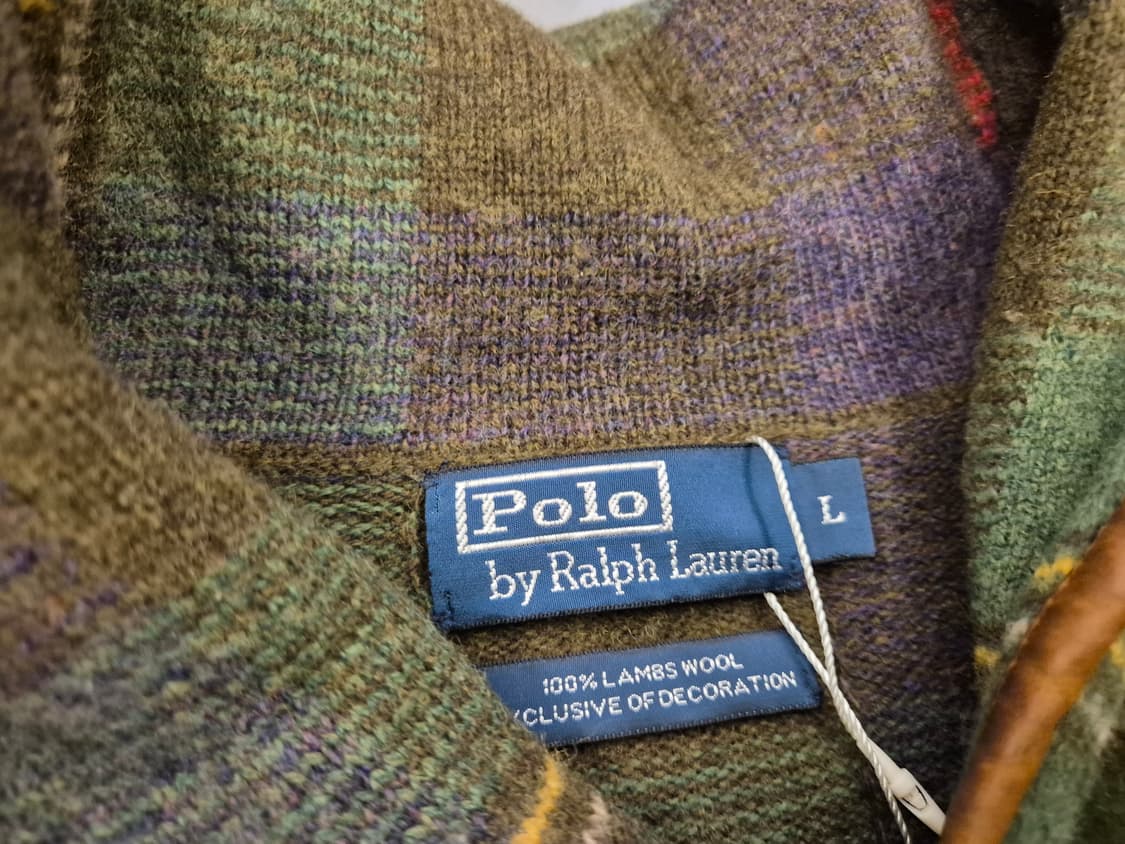 00s 폴로랄프로렌 램스울 숄카라 스웨터 상품이미지6
