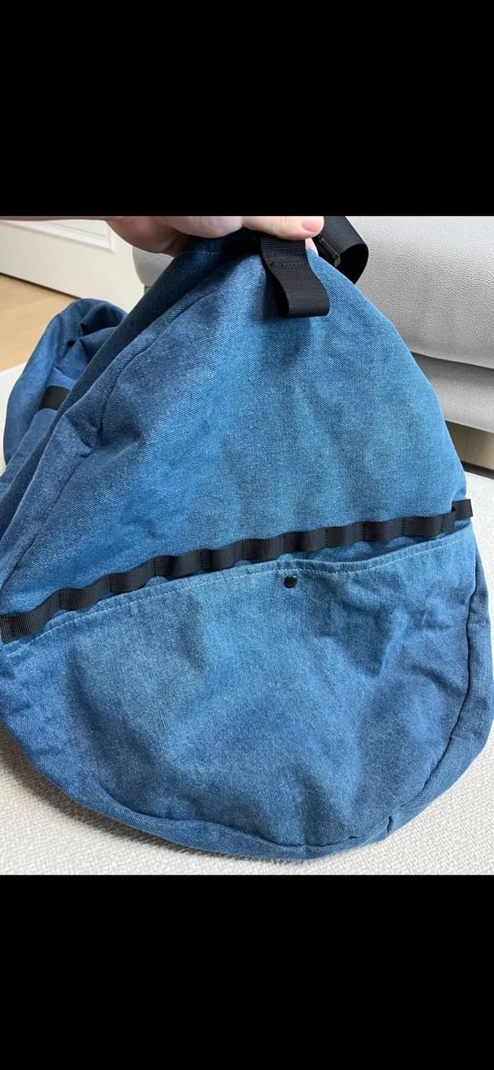 (초대형) 아웃도어 데님 더플백 / Outdoor denim bag 상품이미지4