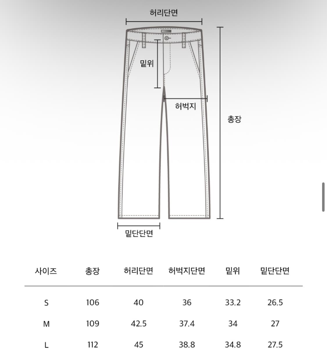 메종미네드 인디고 와이드 데님 팬츠 청바지 L 상품이미지6