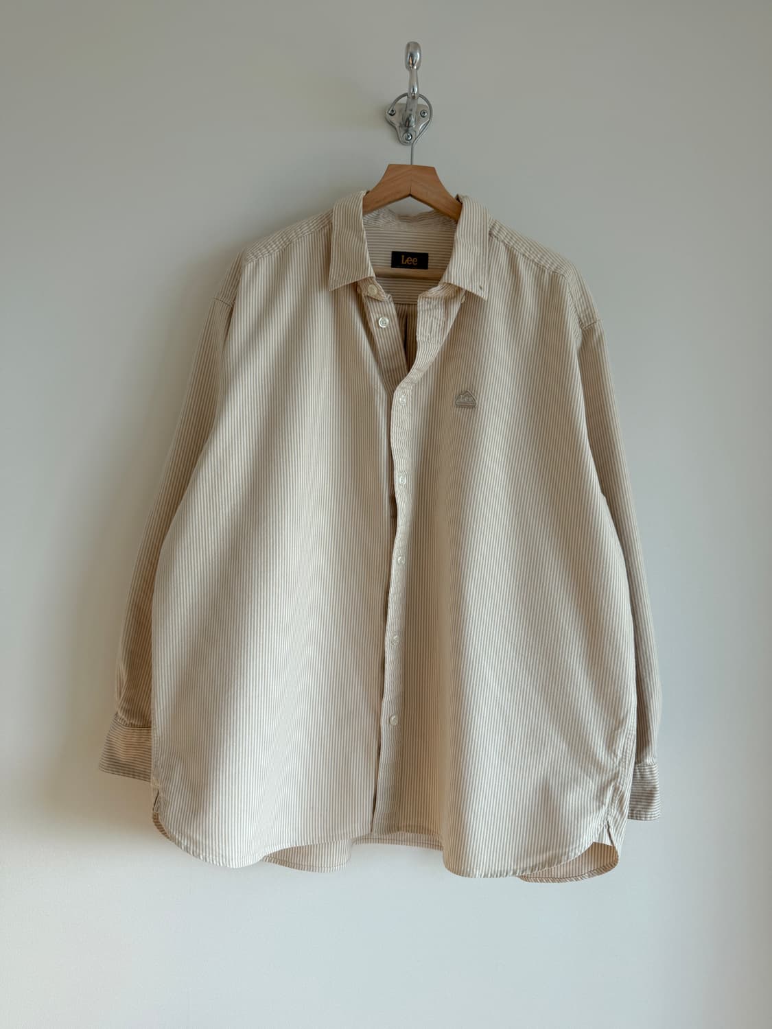 Lee 핀스트라이프 헤비코튼 셔츠 상품이미지1