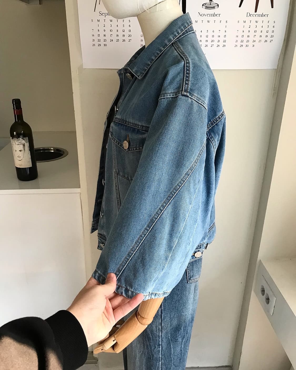 아크네스튜디오 벌룬 슬리브 데님 자켓 상품이미지9