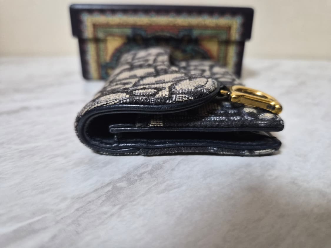 디올 오블리크 새들 카드지갑   상품이미지4