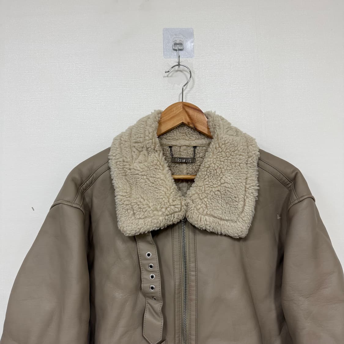 Draw fit 무스탕양털자켓XL 상품이미지2