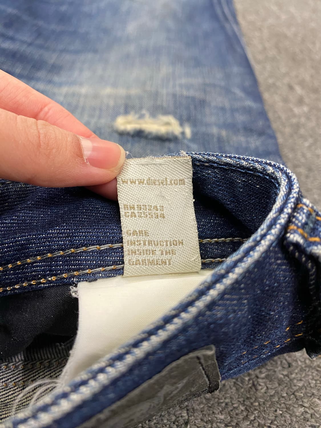 Diesel 디젤 데님팬츠 상품이미지9