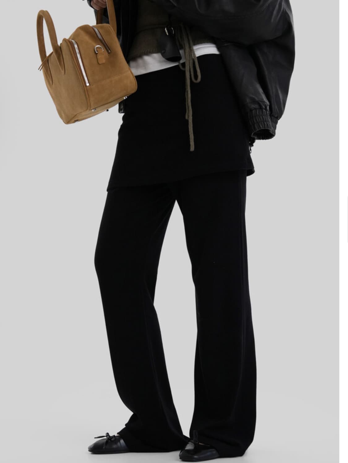 [새상품] 어텀 made 레이어드 랩팬츠 상품이미지2