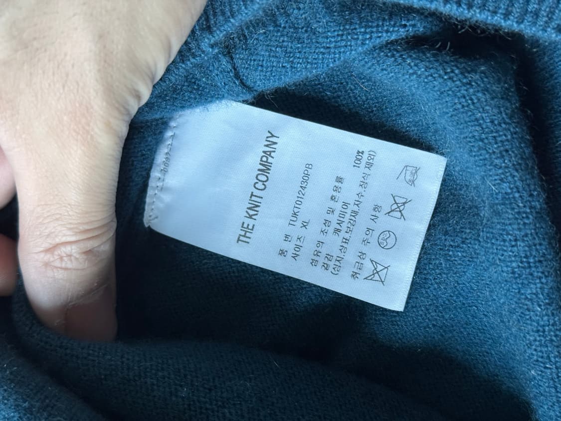 더니트컴퍼니 캐시미어 100 니트 상품이미지3