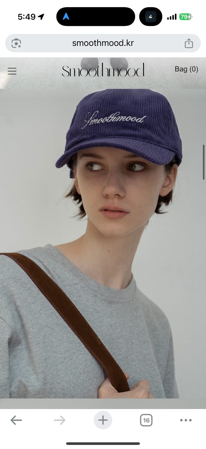 스무드무드 모자 볼캡 상품이미지3