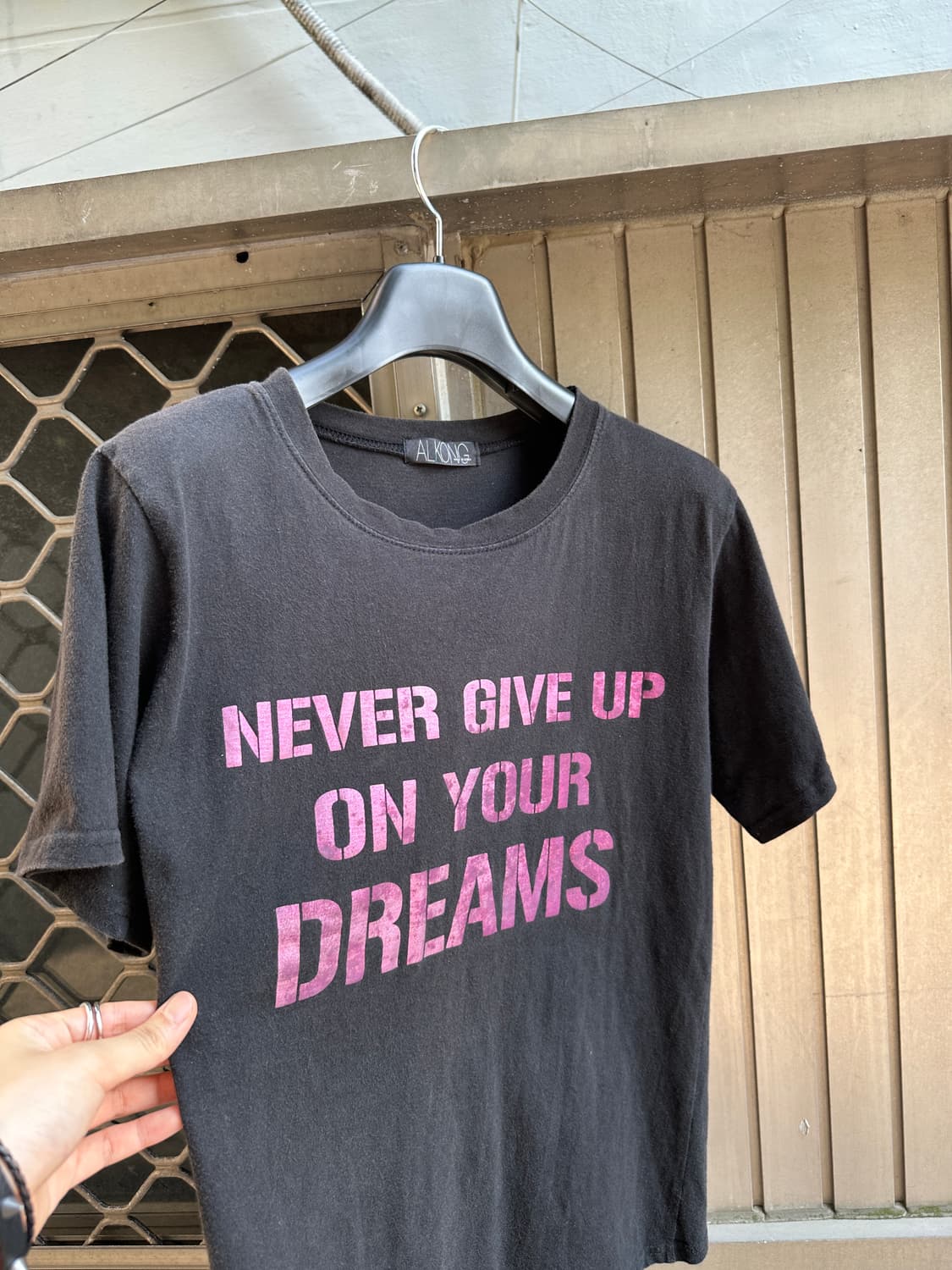 NONE vintage lettering tee 상품이미지2