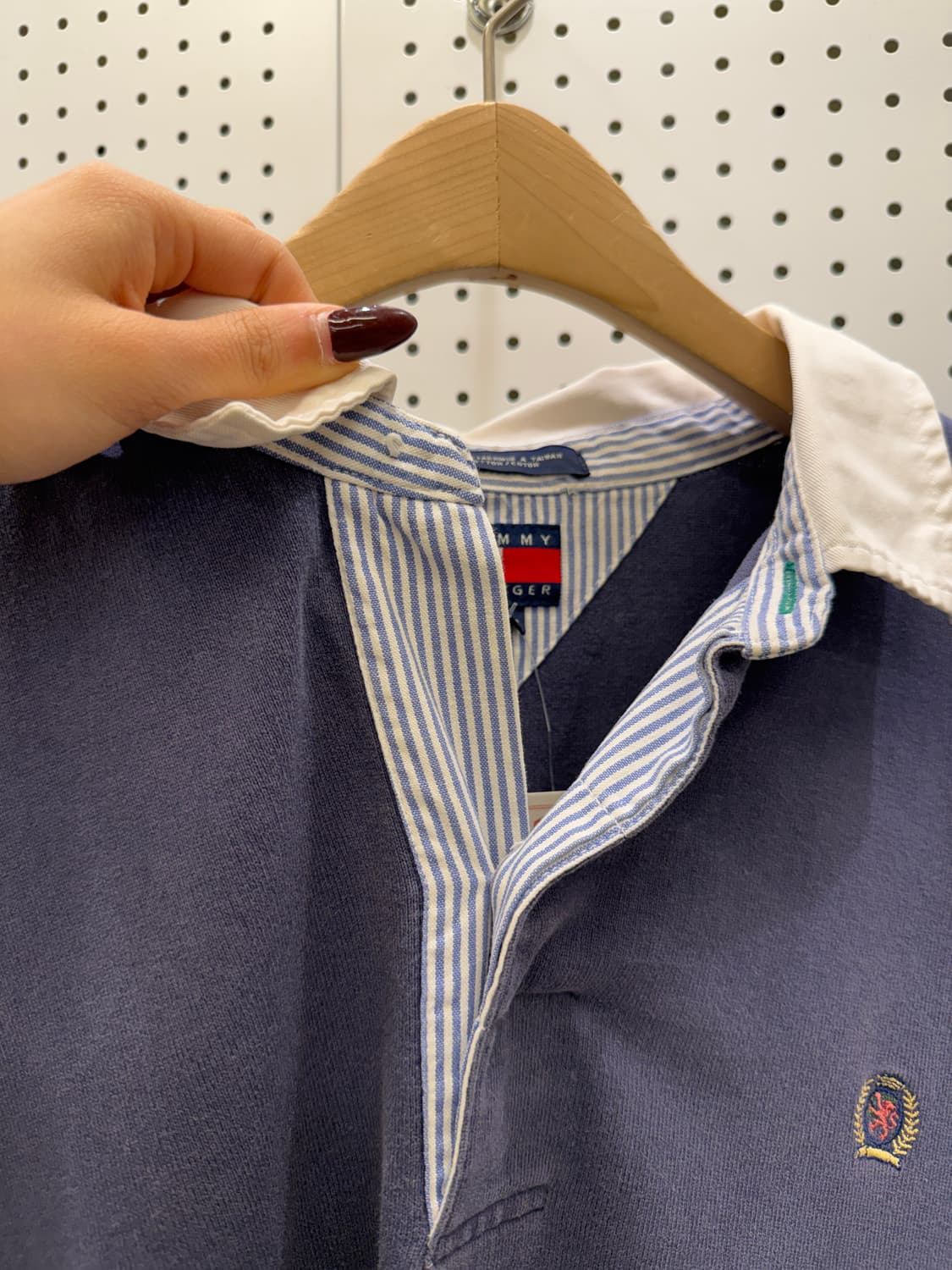 타미힐피거 월계 빅로고 피케티셔츠 U1615 상품이미지6