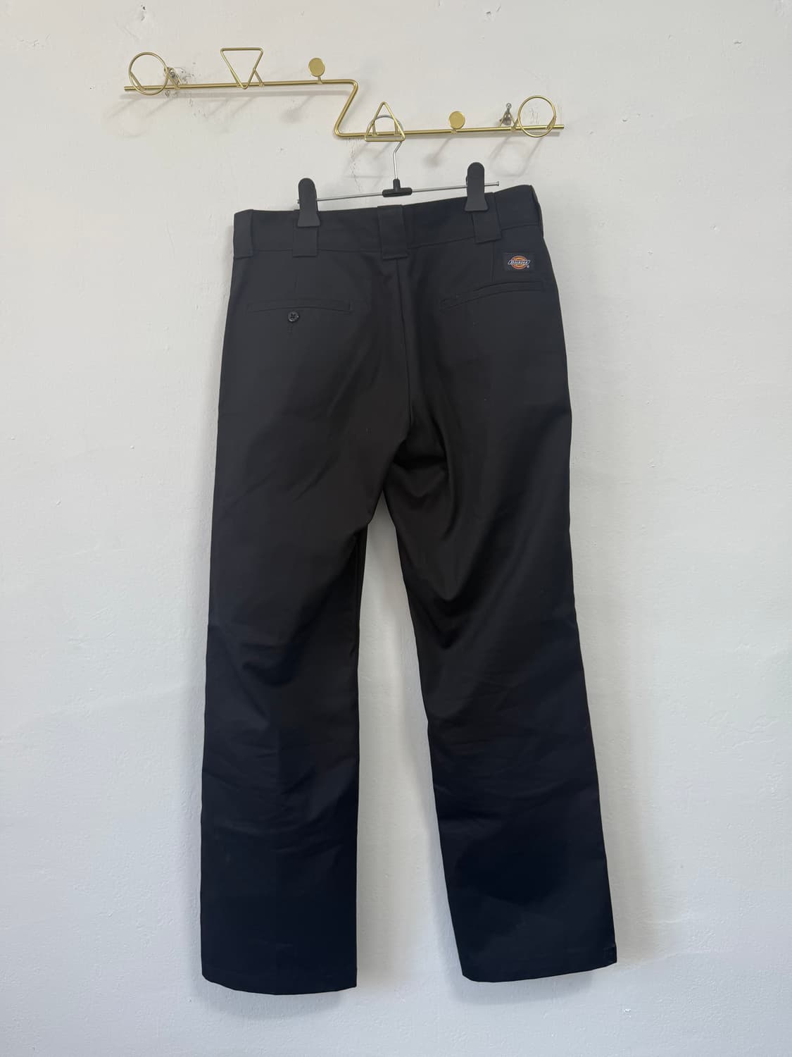 Dickies 슬림 스트레이트 블랙 팬츠 30x32 상품이미지7