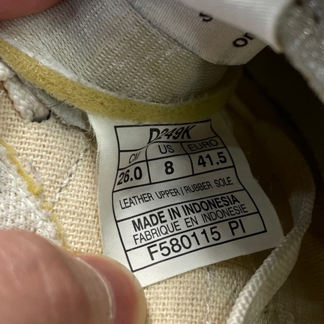 260 오니츠카타이거 파브레 실버  상품이미지7