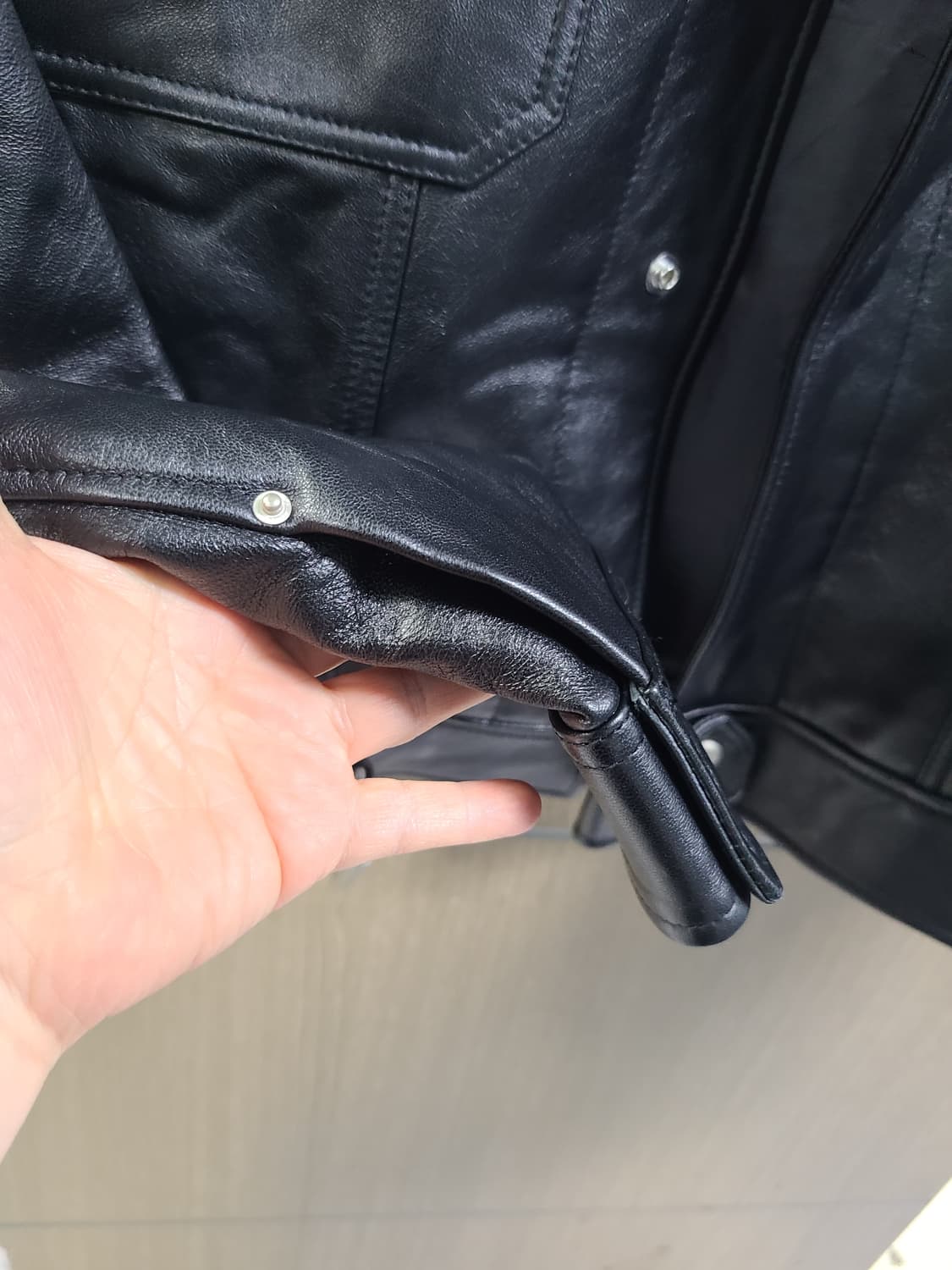 메종미네드 양가죽 자켓 상품이미지3