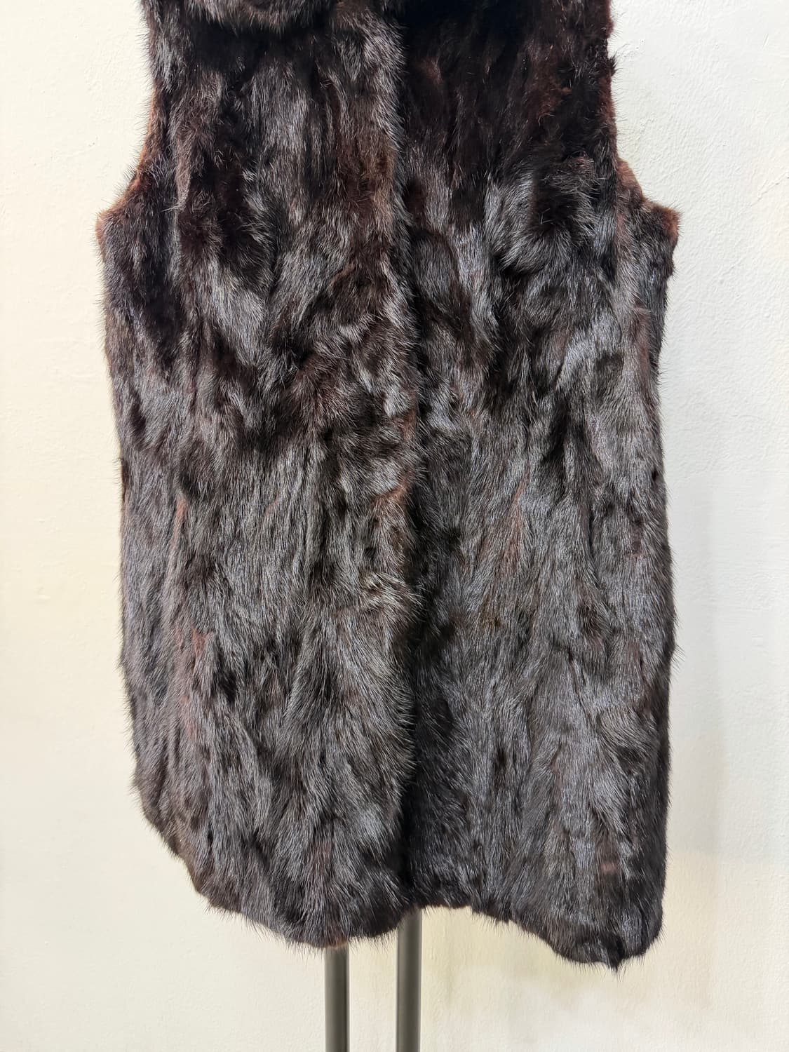 정품) 밍크 모피 베스트 조끼 77 상품이미지4