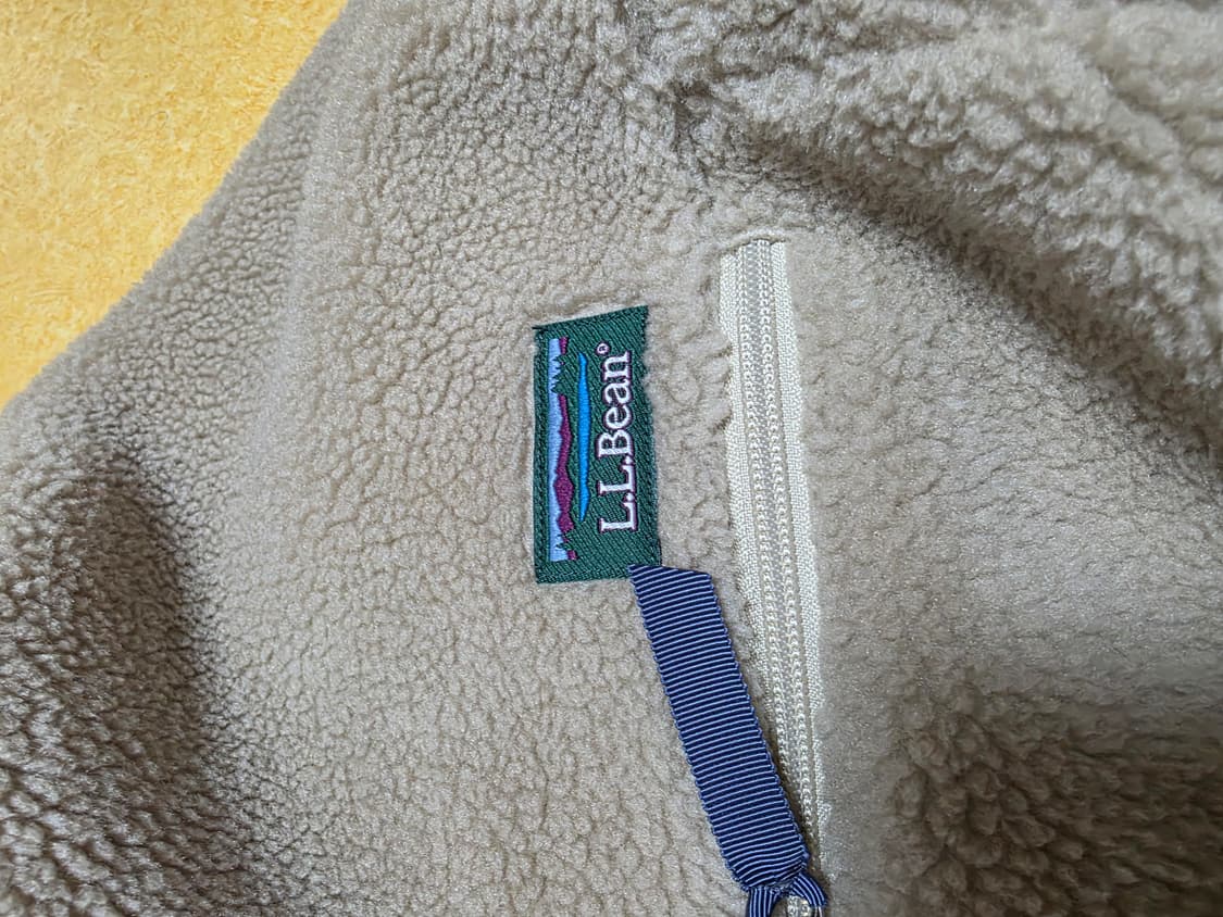 L.L.Bean japan edition 탑샴보아후리스 아이보리 L사이즈 상품이미지3