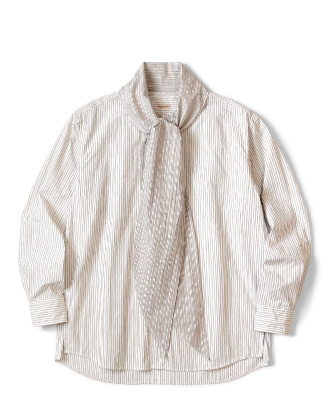 Kapital Cotton Striped Bowtie Pub Shirt  상품이미지1