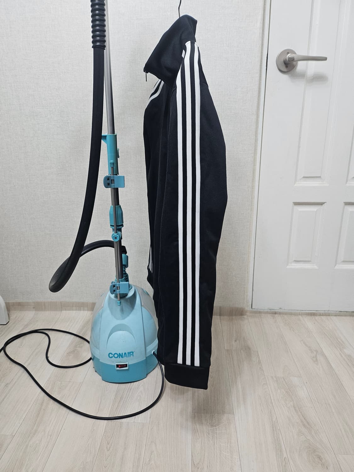 (110)3XL ☆초대장급☆아디다스 베켄바우어 2중지퍼 [검흰]트랙탑져지 상품이미지4