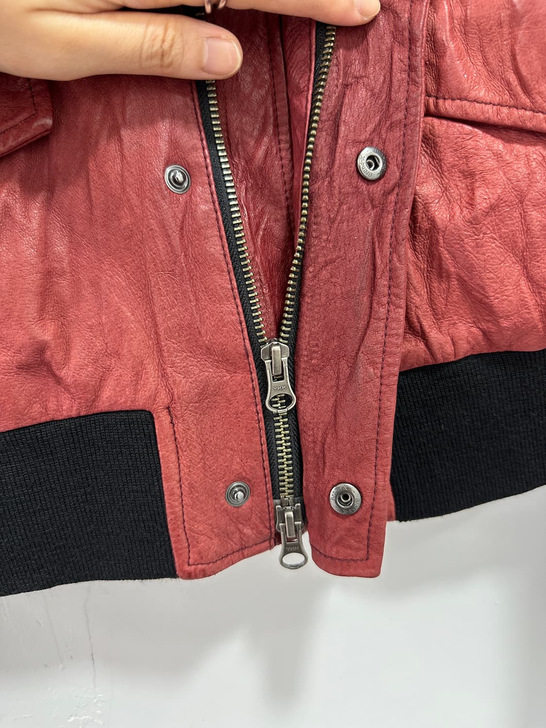 00s 291295 = HOMME 2way leather jacket  상품이미지8