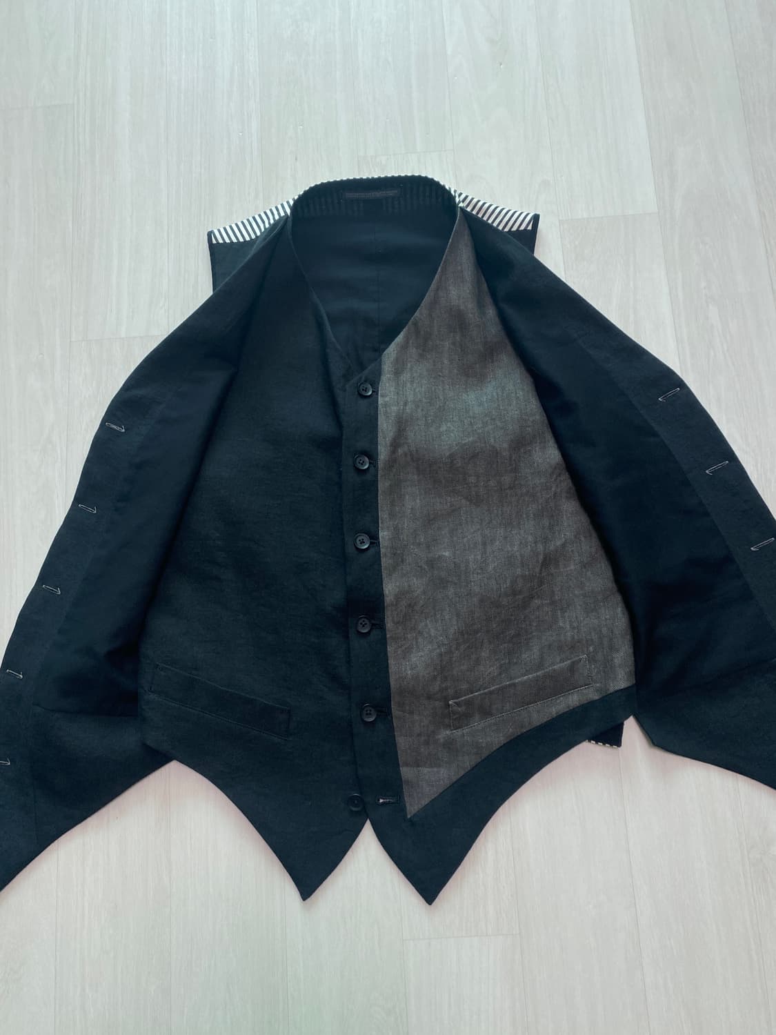 새상품)SS24 yohjiyamamoto 더블베스트 상품이미지9