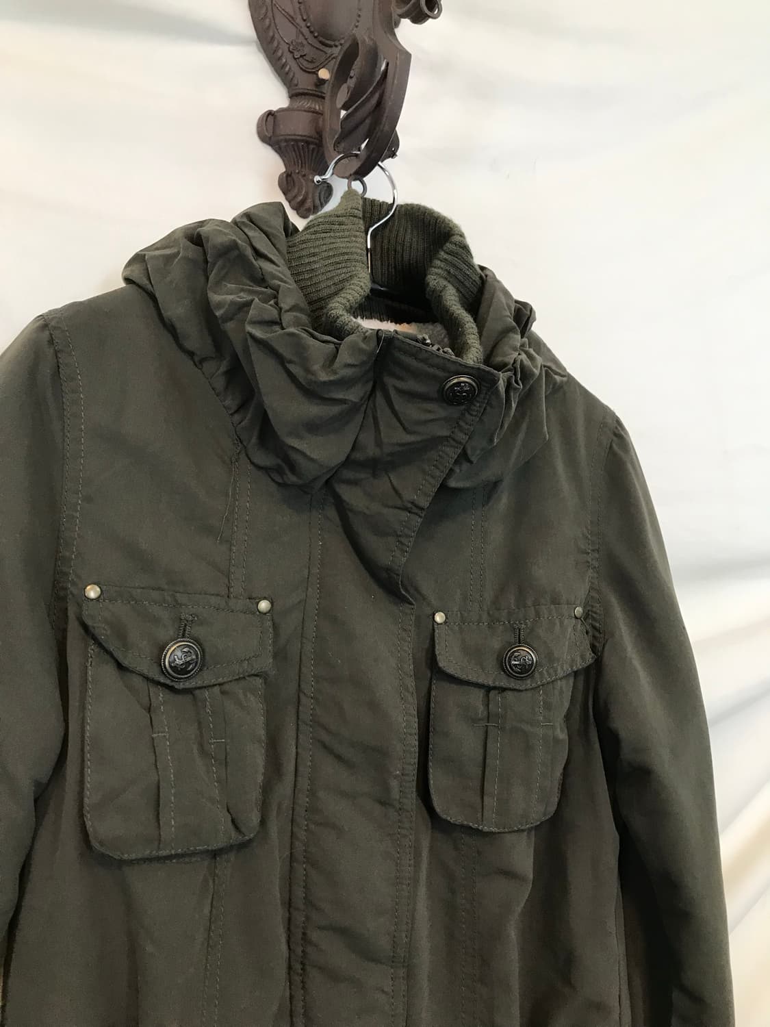 아일렛 포인트 포켓 야상자켓 상품이미지3